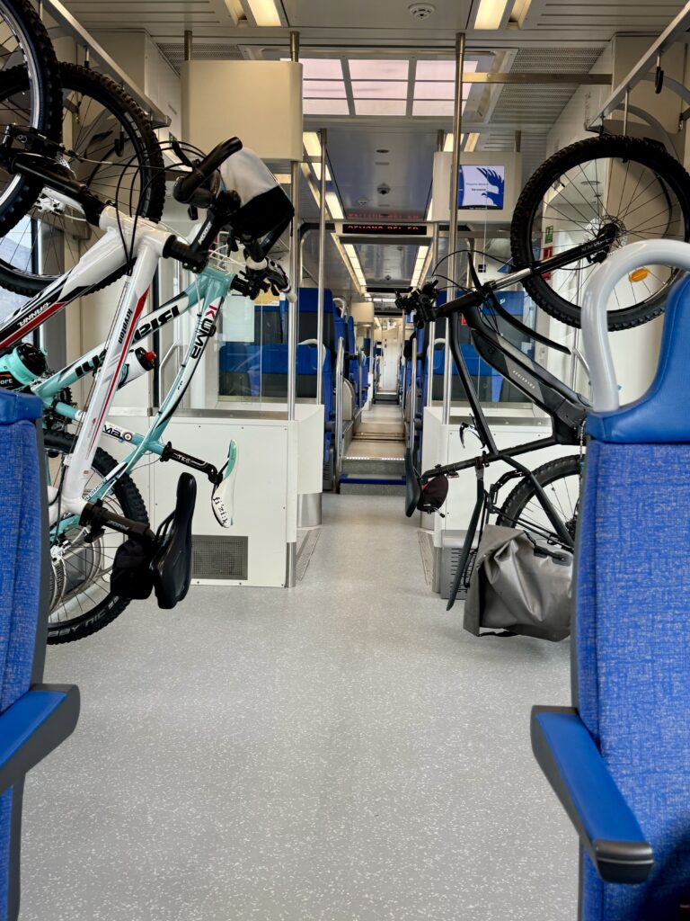 Trasporto bici treno da Gemona a Tarvisio