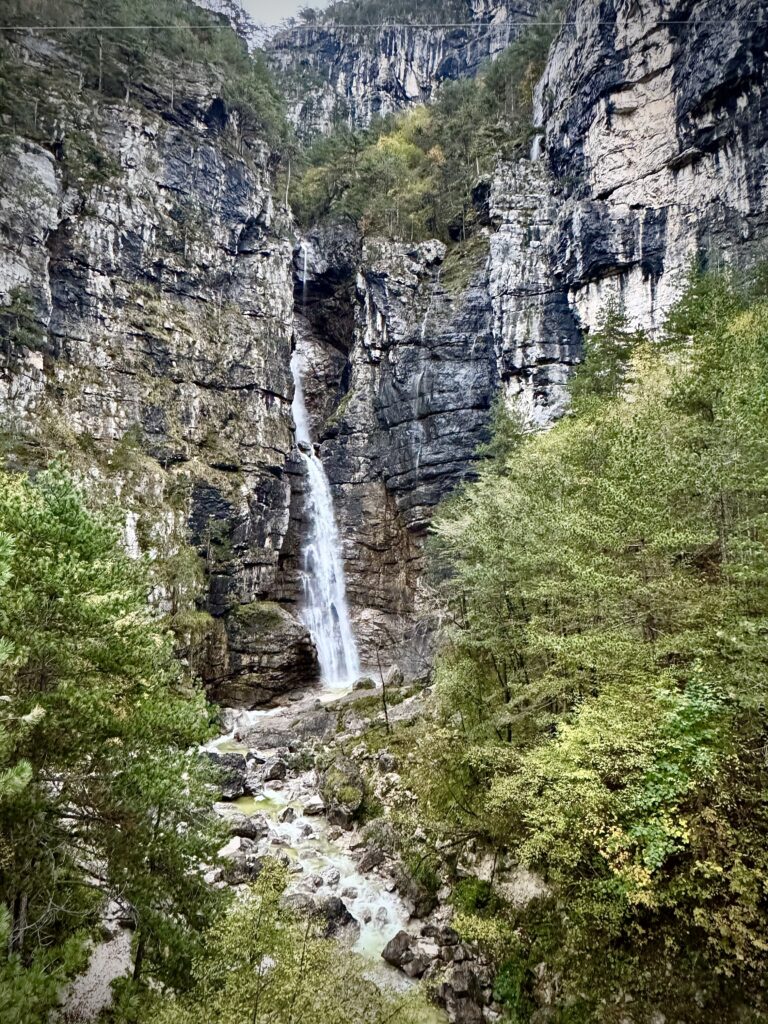 cascata pista ciclabile Alpeadria